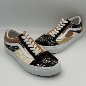 Vans Old Skool Divine Energy Patchwork Floral Sneakers Limited Edition Unisex